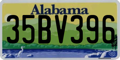 AL license plate 35BV396