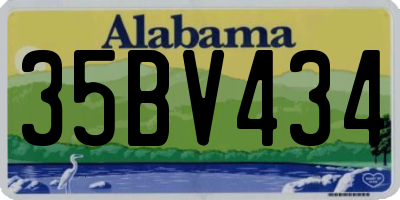 AL license plate 35BV434