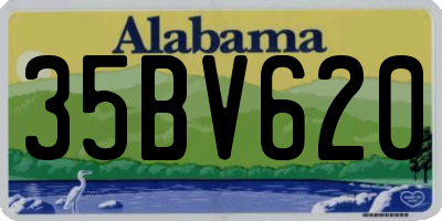 AL license plate 35BV620