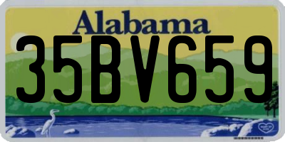 AL license plate 35BV659