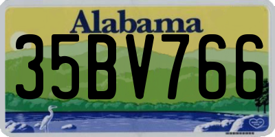 AL license plate 35BV766
