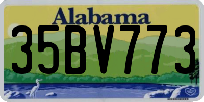 AL license plate 35BV773