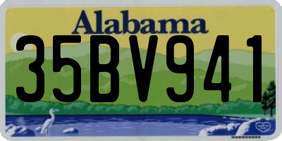 AL license plate 35BV941
