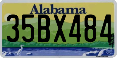AL license plate 35BX484