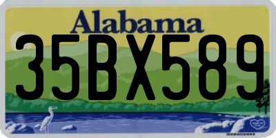 AL license plate 35BX589