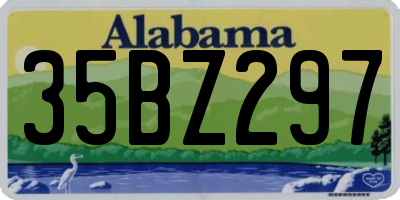 AL license plate 35BZ297