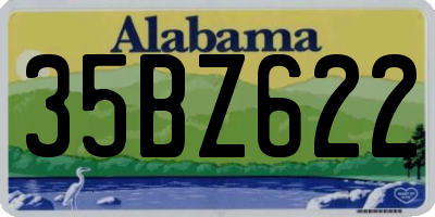 AL license plate 35BZ622