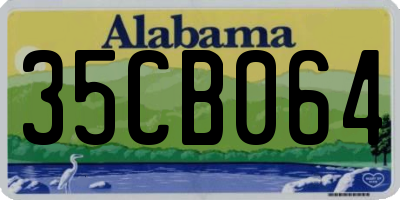 AL license plate 35CB064