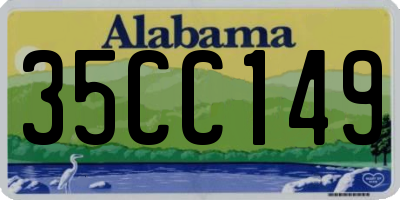 AL license plate 35CC149