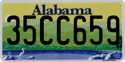 AL license plate 35CC659