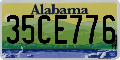 AL license plate 35CE776