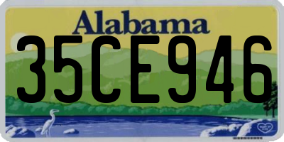 AL license plate 35CE946