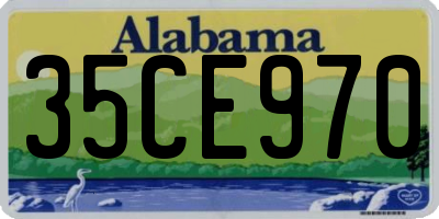 AL license plate 35CE970