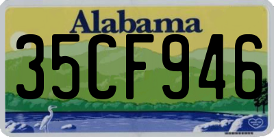 AL license plate 35CF946