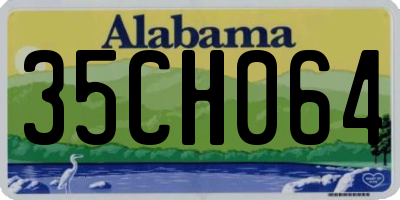 AL license plate 35CH064