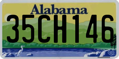 AL license plate 35CH146
