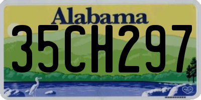 AL license plate 35CH297