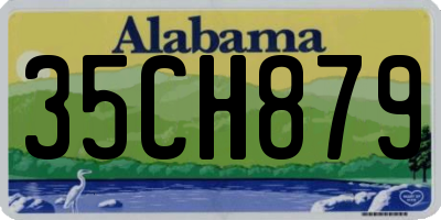AL license plate 35CH879
