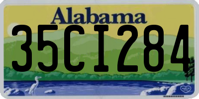 AL license plate 35CI284