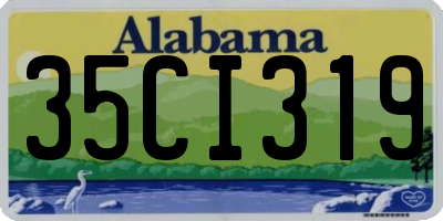 AL license plate 35CI319