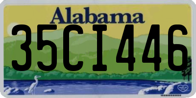 AL license plate 35CI446