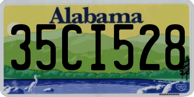 AL license plate 35CI528