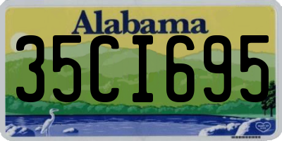 AL license plate 35CI695