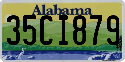 AL license plate 35CI879