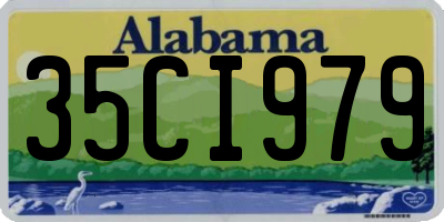 AL license plate 35CI979