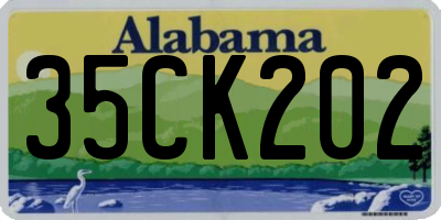 AL license plate 35CK202