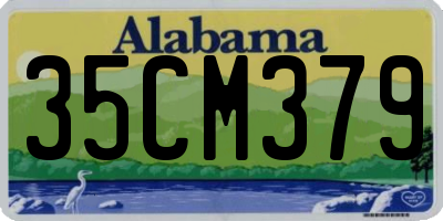 AL license plate 35CM379