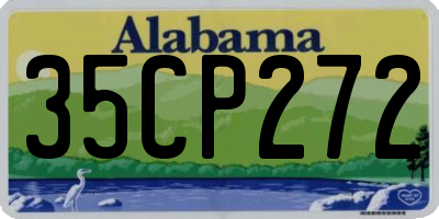 AL license plate 35CP272