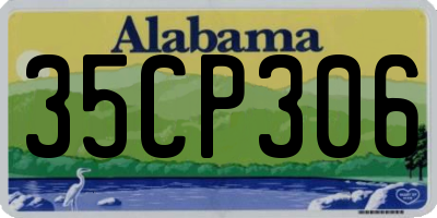 AL license plate 35CP306