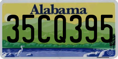 AL license plate 35CQ395
