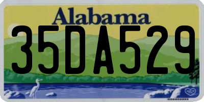 AL license plate 35DA529