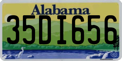 AL license plate 35DI656