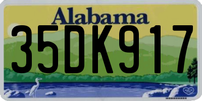 AL license plate 35DK917