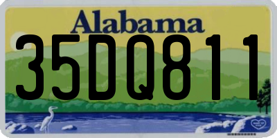 AL license plate 35DQ811
