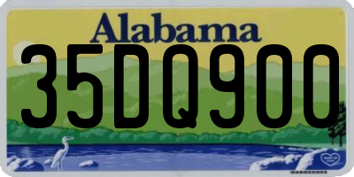 AL license plate 35DQ900
