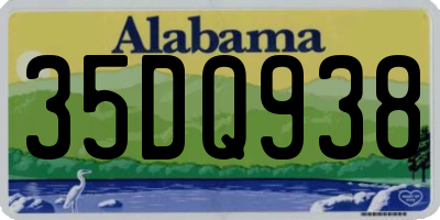 AL license plate 35DQ938