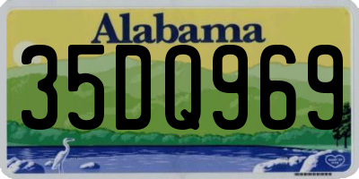 AL license plate 35DQ969