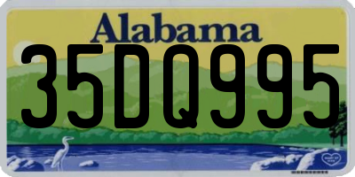 AL license plate 35DQ995