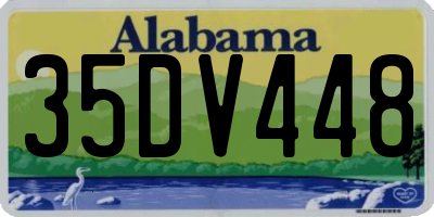 AL license plate 35DV448