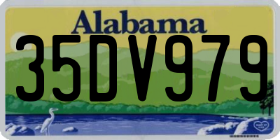 AL license plate 35DV979