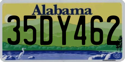 AL license plate 35DY462