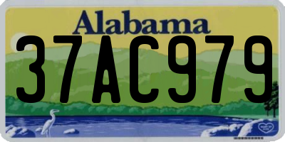AL license plate 37AC979