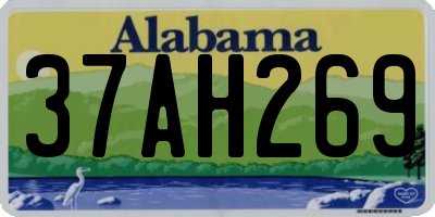 AL license plate 37AH269