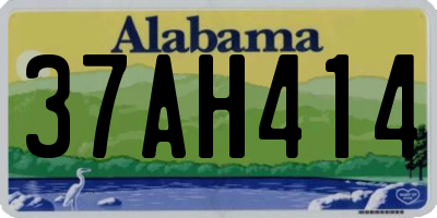 AL license plate 37AH414