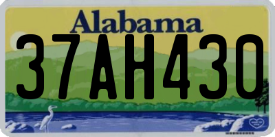 AL license plate 37AH430