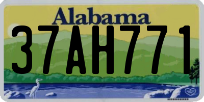 AL license plate 37AH771